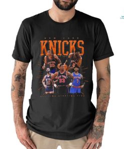 New York Knicks All Time Starting Five shirt, hoodie, sweater, long sleeve and tank top New York Knicks All Time Starting Five shirt