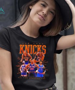 New York Knicks all time starting five shirt