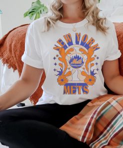 New York Mets New Era White Ringer T Shirt