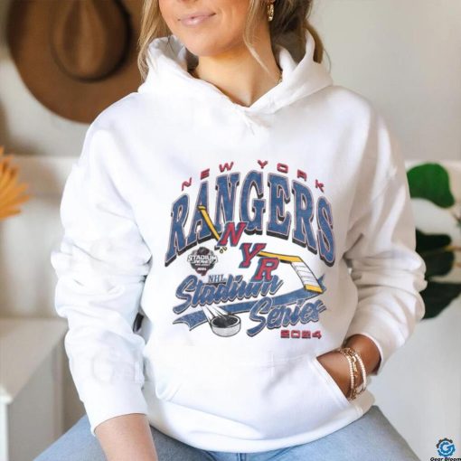 New York Rangers 2024 NHL Stadium Series retro shirt