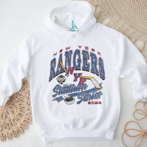 New York Rangers 2024 NHL Stadium Series retro shirt