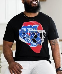 New York Rangers Helmet Hockey NHL shirt