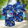 US Navy Security Badge Tropical 3D Hawaiian Shirt US Navy Summer Gift