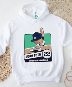 New York Yankees Juan Soto Childish Bambino backyard baseball pablo sanchez shirt