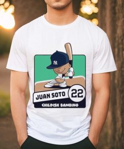New York Yankees Juan Soto Childish Bambino backyard baseball pablo sanchez shirt