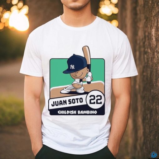 New York Yankees Juan Soto Childish Bambino backyard baseball pablo sanchez shirt