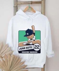 New York Yankees Juan Soto Childish Bambino backyard baseball pablo sanchez shirt
