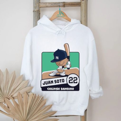 New York Yankees Juan Soto Childish Bambino backyard baseball pablo sanchez shirt