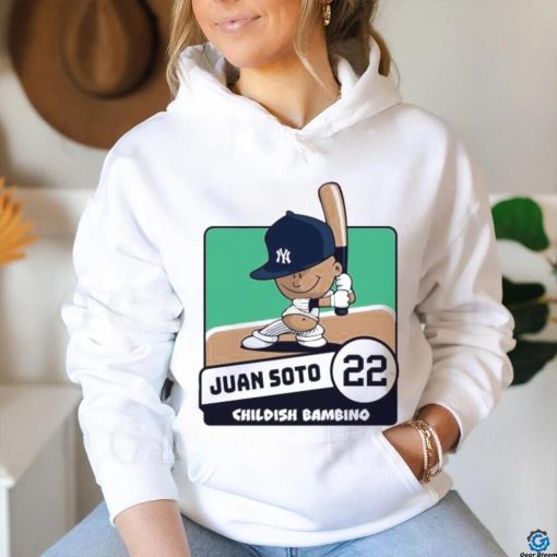 New York Yankees Juan Soto Childish Bambino backyard baseball pablo sanchez shirt