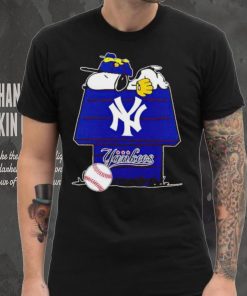 New York Yankees Snoopy And Woodstock The Peanuts Baseball shirt