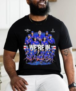 New york rangers become 1st nhl team to clinch 2024 playoff berth shirt