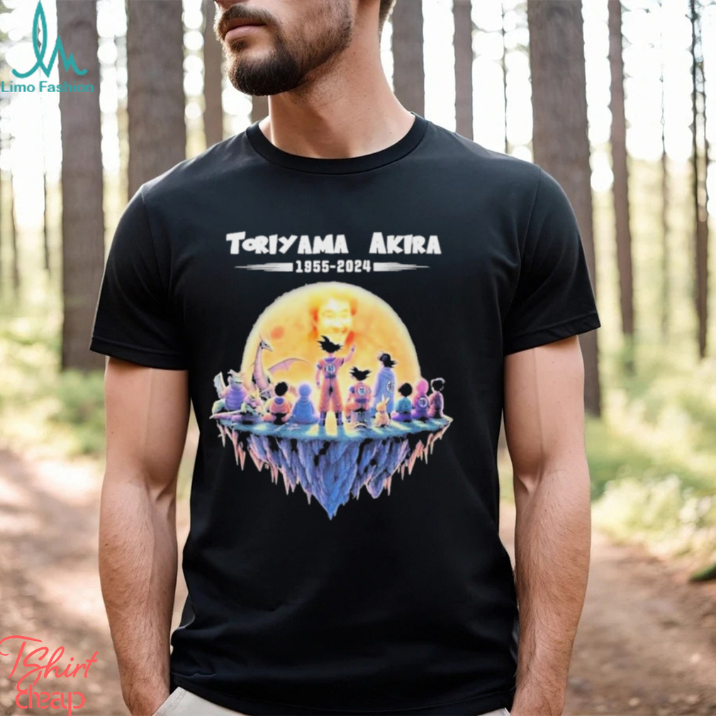 Nice Remember Akira Toriyama 1955 2024 Dragon Ball T shirt Nice Remember Akira Toriyama 1955 2024 Dragon Ball T shirt