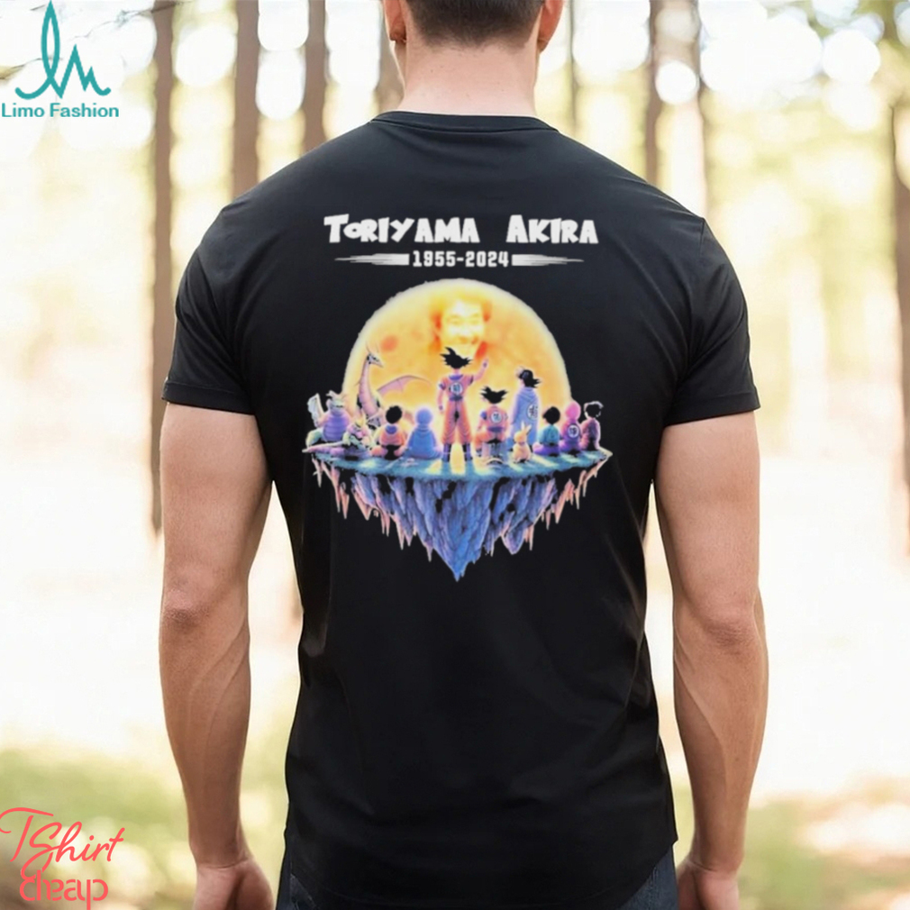Nice Remember Akira Toriyama 1955 2024 Dragon Ball T shirt Nice Remember Akira Toriyama 1955 2024 Dragon Ball T shirt
