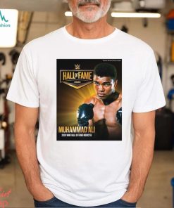 Nice muhammad Ali Black 2024 WWE Hall of Fame T Shirt
