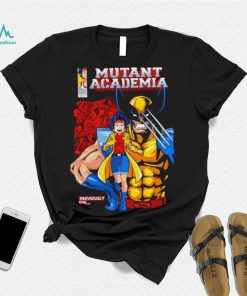 Nice mutant Academia Wolverine previously on shirt