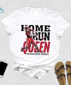 Nice taylor Sanders home run queen Western Kentucky University shirt