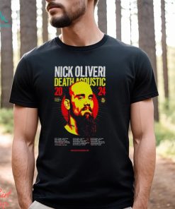 Nick Oliveri Death Acoustic Tour 2024 shirt