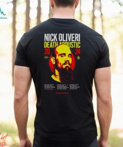 Nick Oliveri Death Acoustic Tour 2024 shirt
