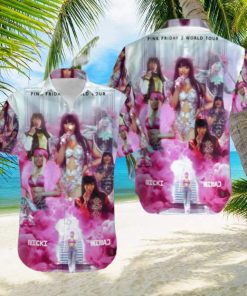 Nicki Minaj Pink Friday 2 World Tour Lighter Version Fan Gifts Hawaiian Shirt