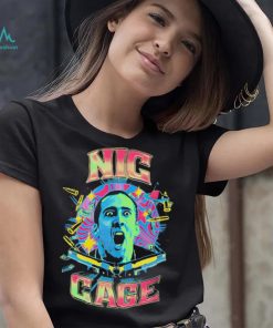 Nicolas Cage Nic Cage graphic T shirt