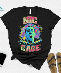 Nicolas Cage Nic Cage graphic T shirt