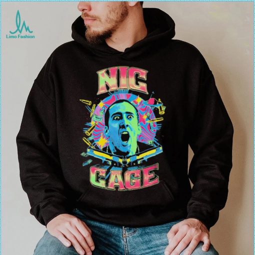 Nicolas Cage Nic Cage graphic T shirt
