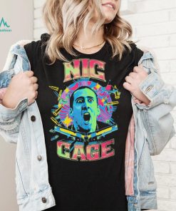 Nicolas Cage Nic Cage graphic T shirt