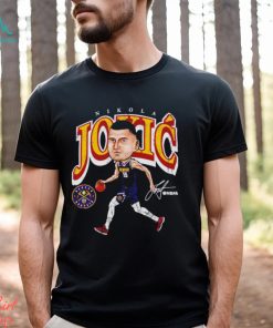 Nikola Jokic cartoon Denver Nuggets signature shirt