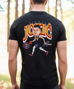 Nikola Jokic cartoon Denver Nuggets signature shirt