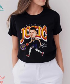 Nikola Jokic cartoon Denver Nuggets signature shirt