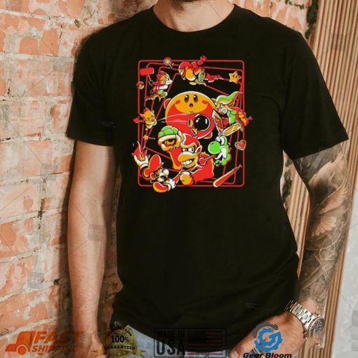 Nintendo characters smash buddies funny shirt