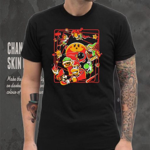 Nintendo characters smash buddies funny shirt