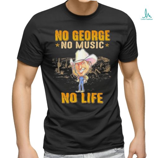 No George no music no life 2024 shirt
