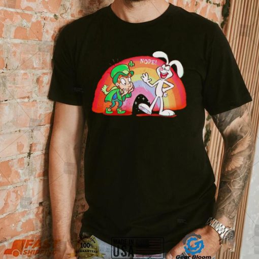 Nope you can’t have this lucky rabbit foot T shirt