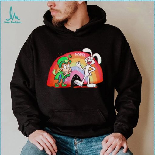 Nope you can’t have this lucky rabbit foot T shirt