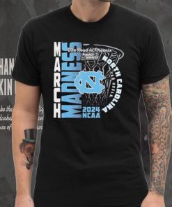 North Carolina Tar Heels 2024 NCAA Basketball the road to Phoenix March Madness shirt