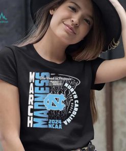 North Carolina Tar Heels 2024 NCAA Basketball the road to Phoenix March Madness shirt