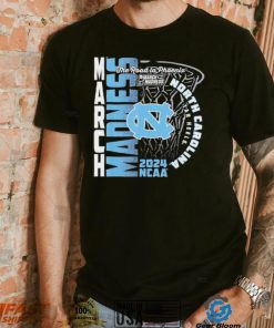 North Carolina Tar Heels 2024 NCAA Basketball the road to Phoenix March Madness shirt