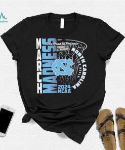 North Carolina Tar Heels 2024 NCAA Basketball the road to Phoenix March Madness shirt
