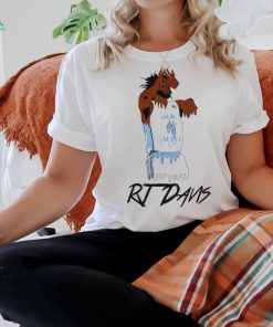North Carolina Tar Heels RJ Davis 4 player drip shirt