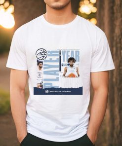 North Carolina Tar Heels RJ Davis ACC Player of the Year shirt