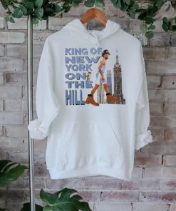 North Carolina Tar Heels RJ Davis king of New York on the hill shirt