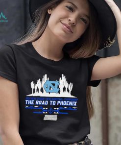 North Carolina Tar Heels The Road To Phoenix 2024 NCAA Men’s Basketball March Madness shirt