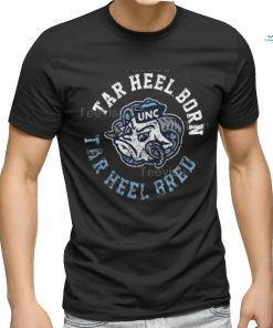 North Carolina Unc Tar Heel Born Tar Heel Bred Tee Shirt