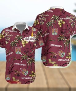 Northampton Town F.C Hawaiian Shirt Custom Name Trending For Men Women Gift Summer