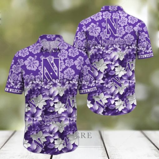 Northwestern Wildcats NCAA1 Hawaiian Shirt Trending Summer