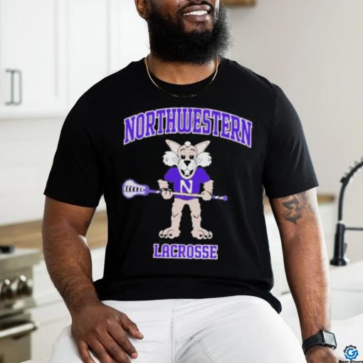 Northwestern Wildcats Youth Willie Lacrosse Shirt