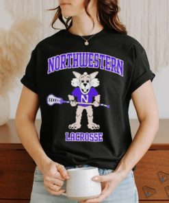 Northwestern Wildcats Youth Willie Lacrosse Shirt