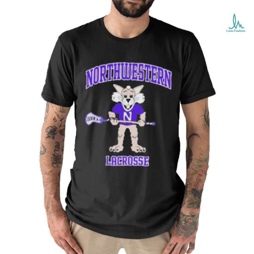 Northwestern Wildcats Youth Willie Lacrosse Shirt