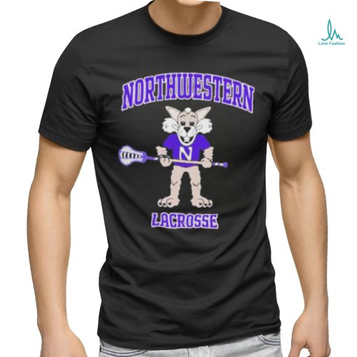 Northwestern Wildcats Youth Willie Lacrosse Shirt